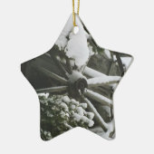 Wiel 2 keramisch ornament (Links)