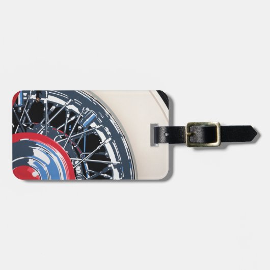 Wiel Bagagelabel (Voorkant horizontaal)