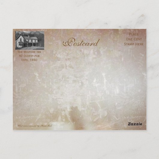 wiel briefkaart (Achterkant)