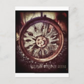 wiel briefkaart (Voorkant)