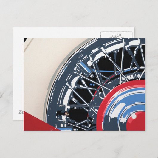 Wiel Briefkaart (Voorkant / Achterkant)