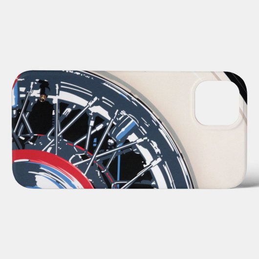 Wiel Case-Mate iPhone Case (Achterkant (horizontaal))