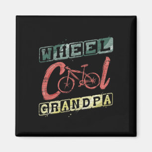 Wiel Cool Opa Cadeau Voor Fietser Fietstocht Wielr Magneet