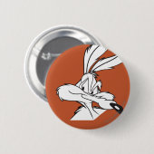 Wiel E. Coyote look sneaky Ronde Button 5,7 Cm (Voorkant /achterkant)
