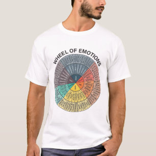 Wiel Emotie Grafiek Geestelijke Gezondheid Therapi T-shirt