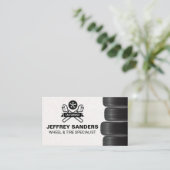 Wiel- en bandendienst | Automatische carrosseriema Visitekaartje (Staand voorkant)