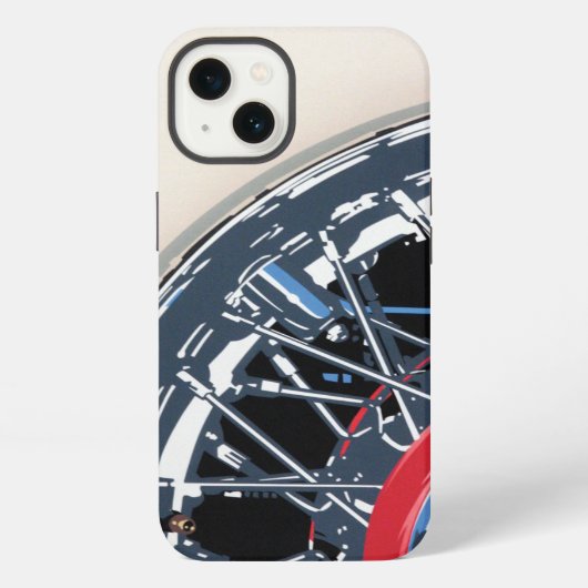 Wiel iPhone Hoesje (Achterkant)