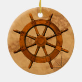 Wiel Keramisch Ornament (Achterkant)