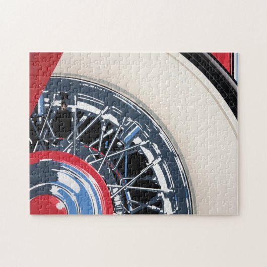 Wiel Legpuzzel (Horizontaal)