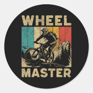 Wiel Meester Fietsen Wielrenner Heren Dames  Ronde Sticker