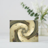 wiel met drustereffect briefkaart (Staand voorkant)