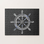 Wiel op koolstofvezelstijl legpuzzel (Horizontaal)