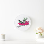 Wiel - Ronde wandklok (Huis)