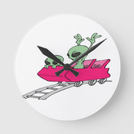 Wiel - Ronde wandklok