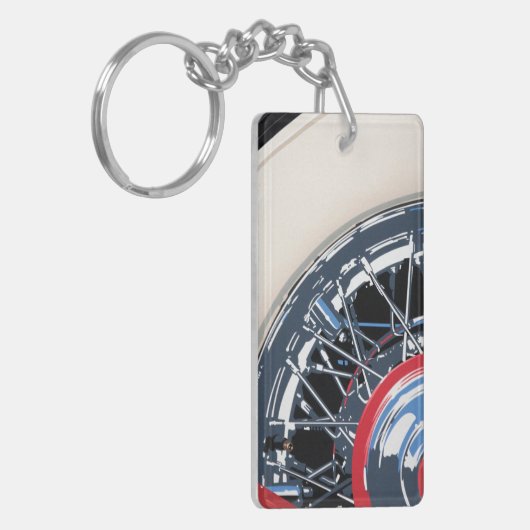 Wiel Sleutelhanger (Voorkant Links)