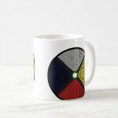 Wiel van bede geneeskunde koffiemok (Voorkant rechts)