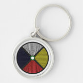 Wiel van bede geneeskunde sleutelhanger (Voorkant)