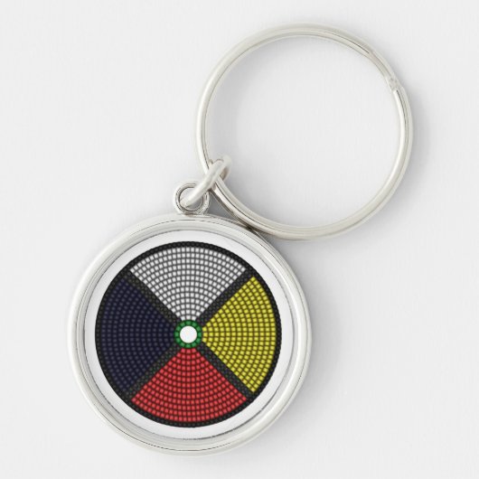 Wiel van bede geneeskunde sleutelhanger (Voorkant)