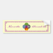 Wiel van Being - Geel Bumpersticker (Voorkant)