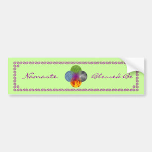 Wiel van Being - Groen Bumpersticker