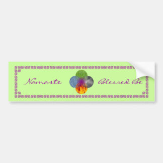 Wiel van Being - Groen Bumpersticker