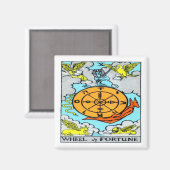Wiel van de Fortune Magneet (Voorkant / Achterkant)