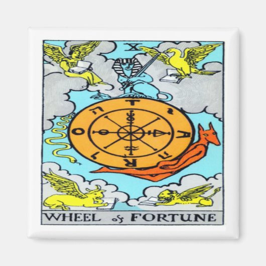 Wiel van de Fortune Magneet (Voorkant)