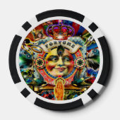 Wiel van de Fortune Poker Chips (Achterkant)