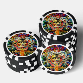 Wiel van de Fortune Poker Chips
