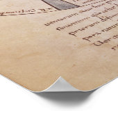 Wiel van de seizoenen en maanden poster (Hoek)