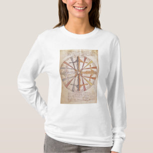 Wiel van de seizoenen en maanden t-shirt