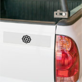 Wiel van Dharma (Boeddhisme, hindoes) Bumpersticker (Op Truck)