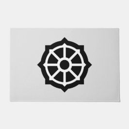 Wiel van Dharma (Boeddhisme, hindoes) Deurmat