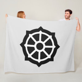 Wiel van Dharma (Boeddhisme, hindoes) Fleece Deken