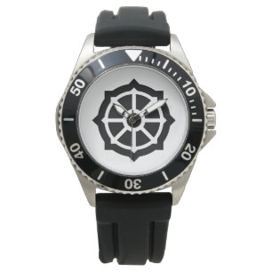 Wiel van Dharma (Boeddhisme, hindoes) Horloge