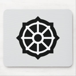 Wiel van Dharma (Boeddhisme, hindoes) Muismat