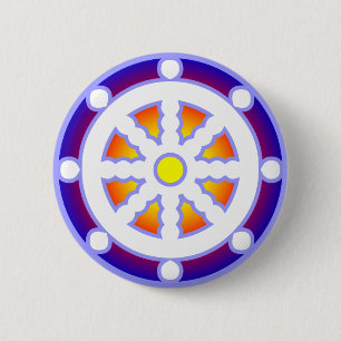 Wiel van Dharma Ronde Button 5,7 Cm