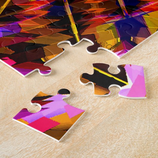 Wiel van een bloem.... legpuzzel (Zijkant)