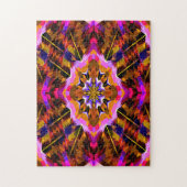 Wiel van een bloem.... legpuzzel (Verticaal)