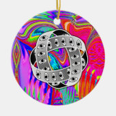 Wiel van Ezekiel met twee zijden Keramisch Ornament (Voorkant)