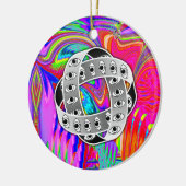 Wiel van Ezekiel met twee zijden Keramisch Ornament (Links)