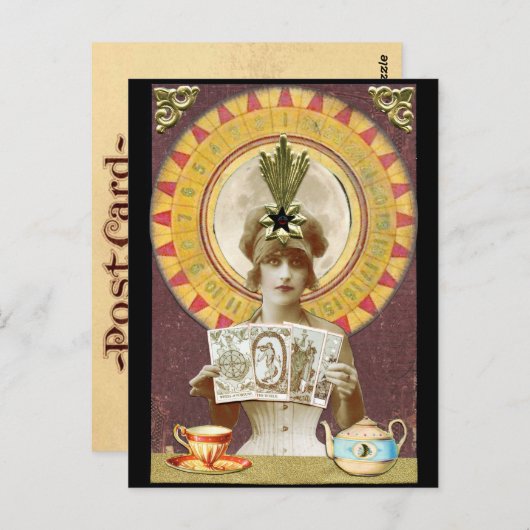 Wiel van Fortune Oracle Briefkaart (Voorkant / Achterkant)