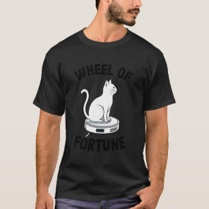 Wiel van Fortune Robotstofzuiger Funny Cat 1 T-shirt