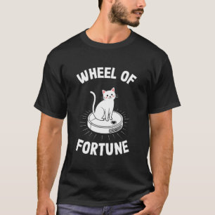 Wiel van Fortune Robotstofzuiger Funny Cat 2 T-shirt