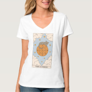 Wiel van Fortune tarot-kaart modern majoor Arcana T-shirt