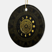 Wiel van Hecate en Moons Keramisch Ornament (Links)