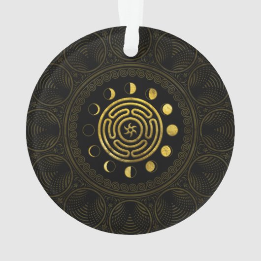 Wiel van Hecate en Moons Ornament (achterkant)