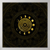 Wiel van Hecate en Moons Poster (Voorkant)