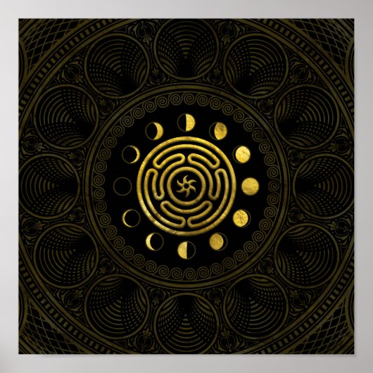 Wiel van Hecate en Moons Poster (Voorkant)