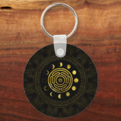 Wiel van Hecate en Moons Sleutelhanger (Voorkant)